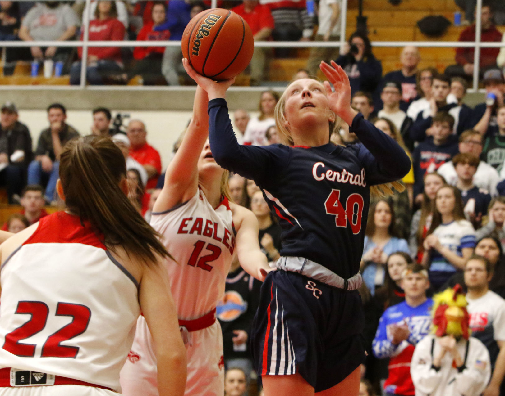Gallery: 2A girls basketball semistate: South Central vs. Frankton